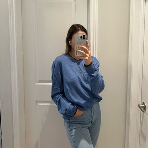 Mexx merino wool blue sweater